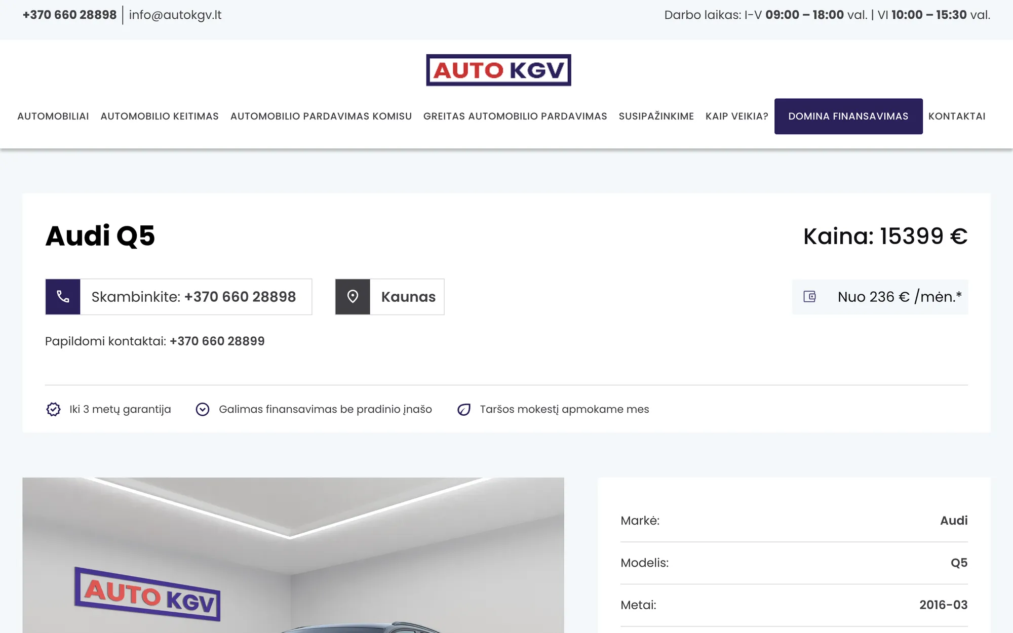 Auto KGV, 2 puslapis