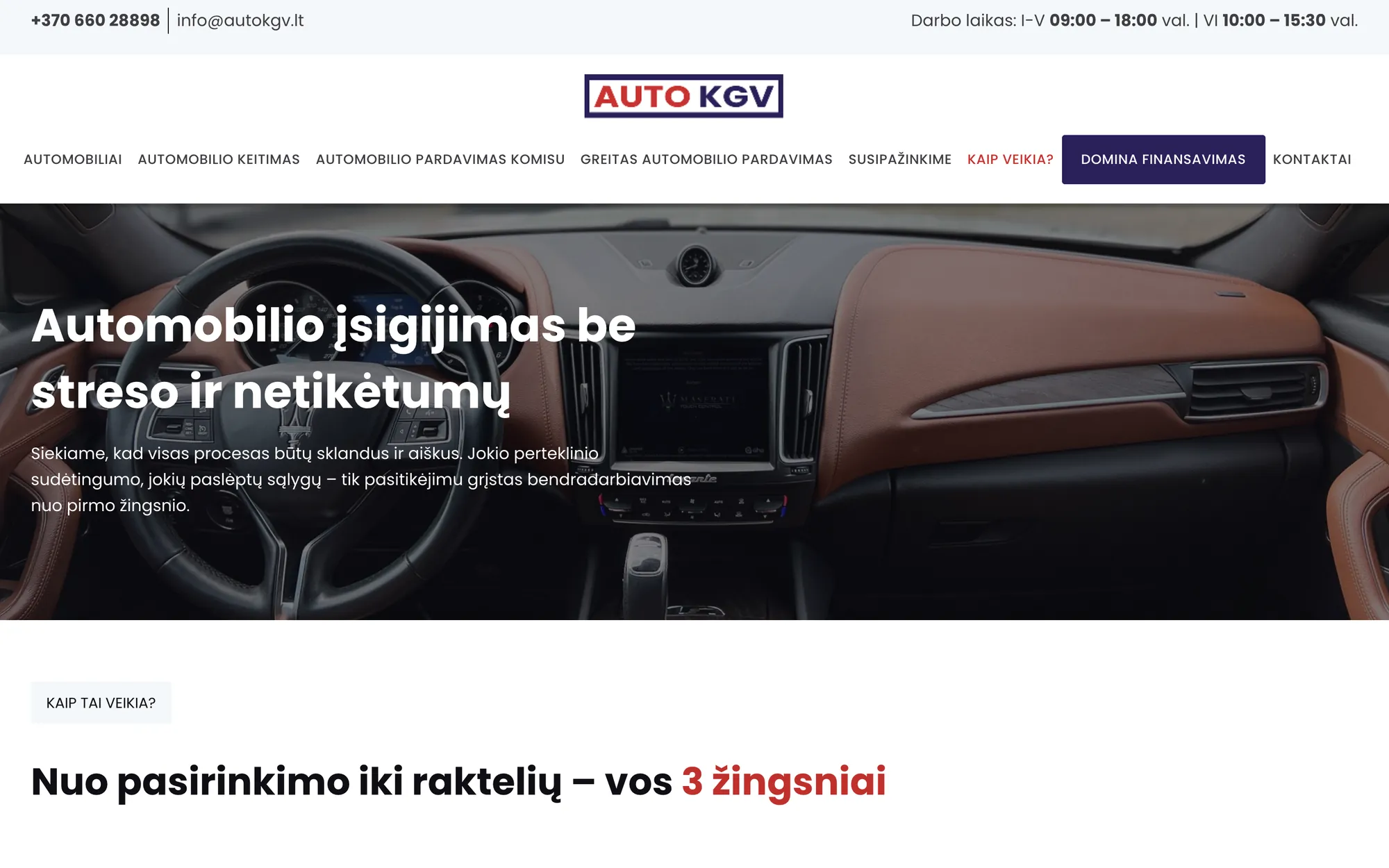 Auto KGV, 3 puslapis
