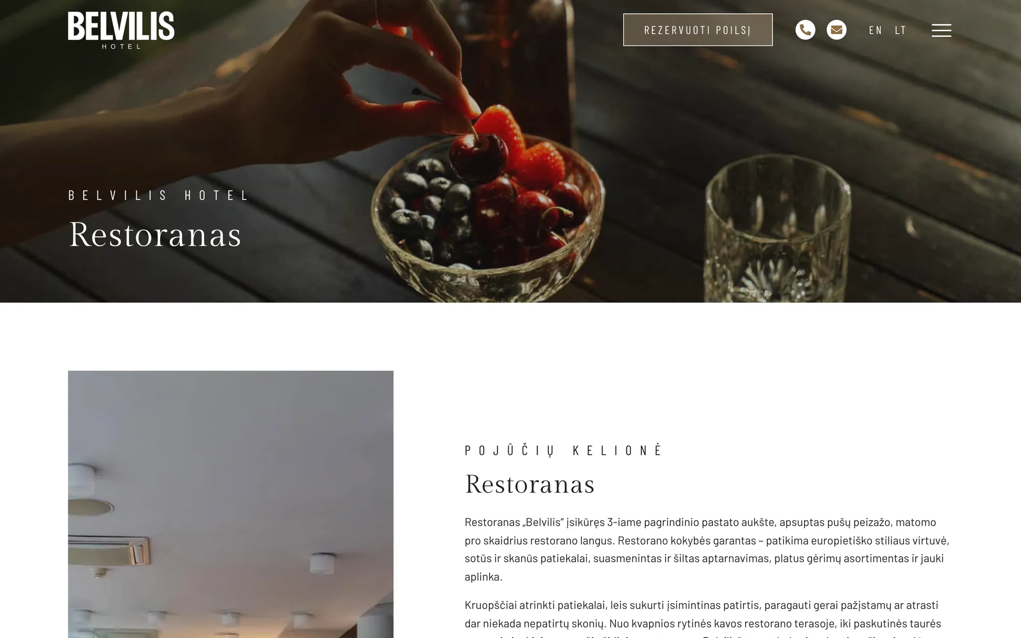 Belvilis Hotel, 3 puslapis